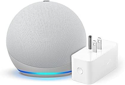 Echo Dot (4th Gen) with Amazon Smart Plug | Glacier White : Amazon.ca: Amazon Devices & Accessori... | Amazon (CA)