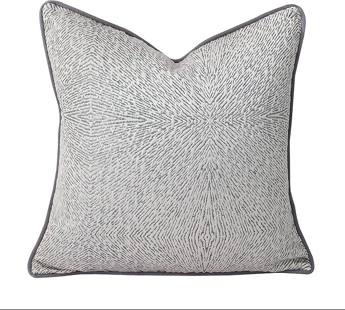 GADONTAN Jacquard Modern Luxury Abstract Striped Decorative Throw Pillow Covers Pillow Case Cushi... | Amazon (US)