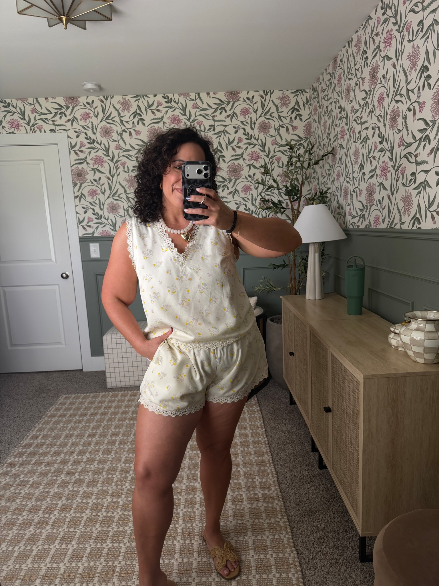 Target spring new arrivals for the midsize girl! Wearing size xl in bottoms and large on top! 

#LTKootd #LTKMidsize #LTKgrwm