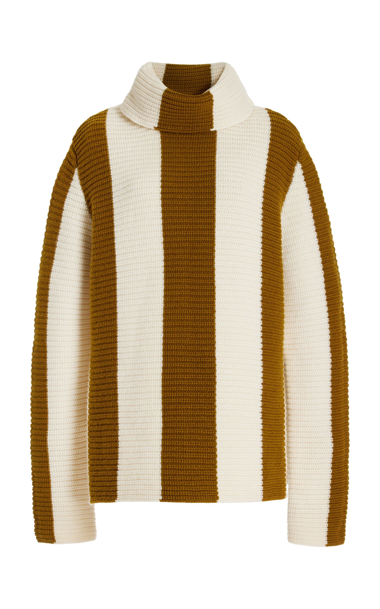 Mast Striped Wool Turtleneck Sweater | Moda Operandi (Global)