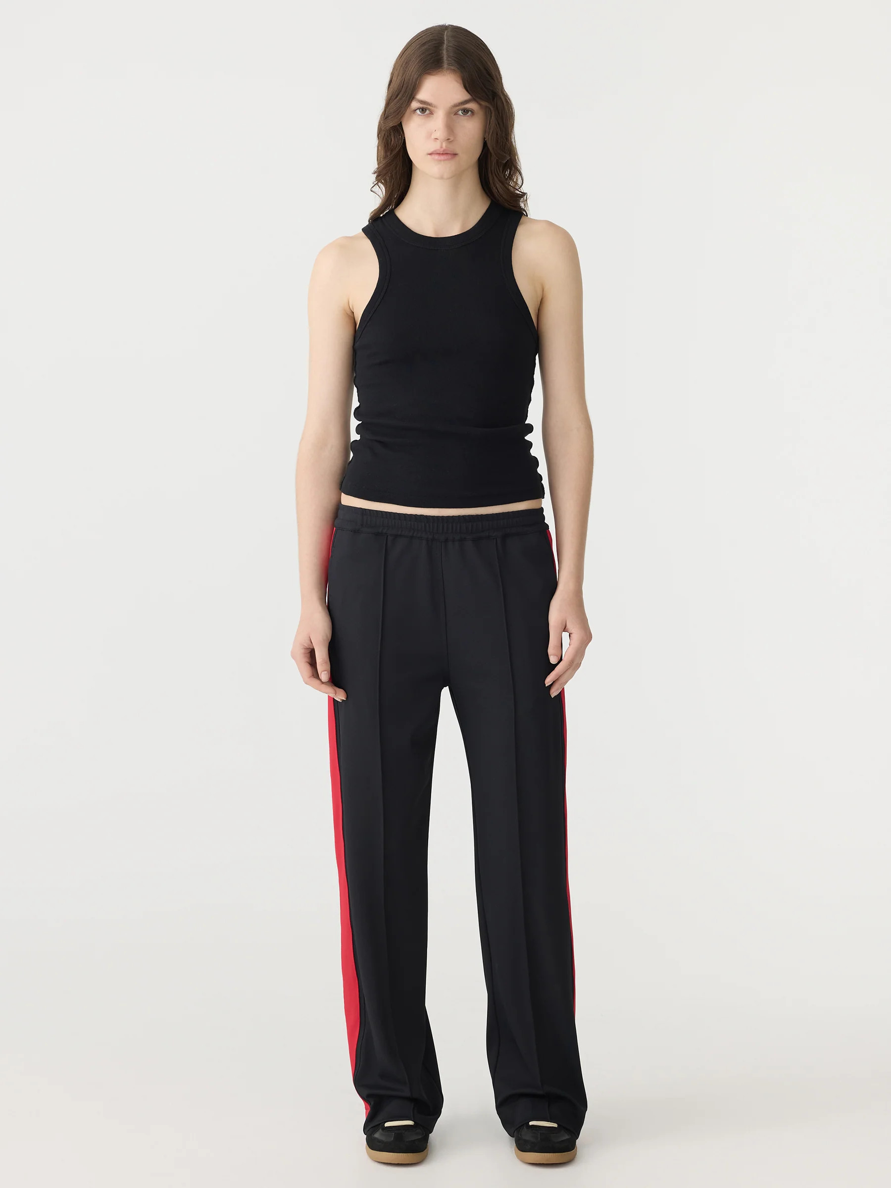 Twill Stripe Detail Pant | Bassike