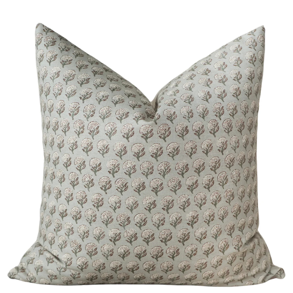 Meadow Bloom | Light Green Pillow Cover | Hackner Home (US)