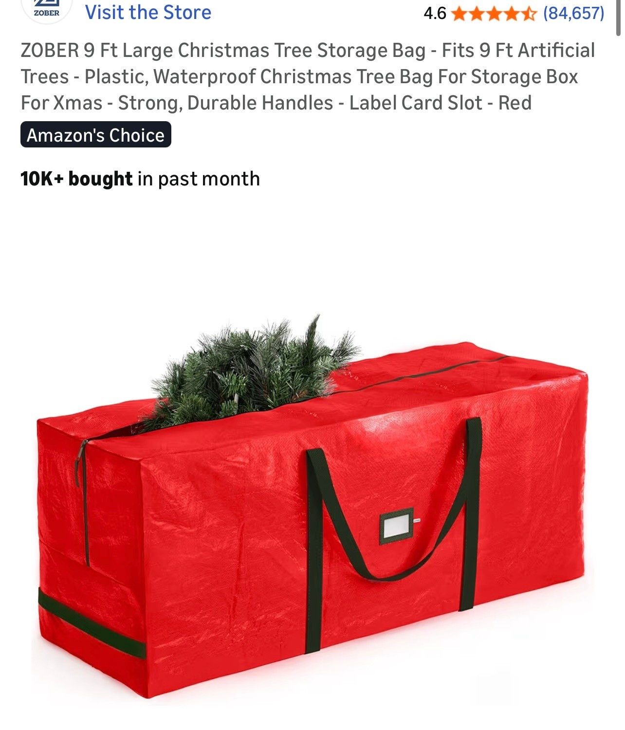 Under $10 holiday tree storage

#LTKHome #LTKSeasonal #LTKHoliday