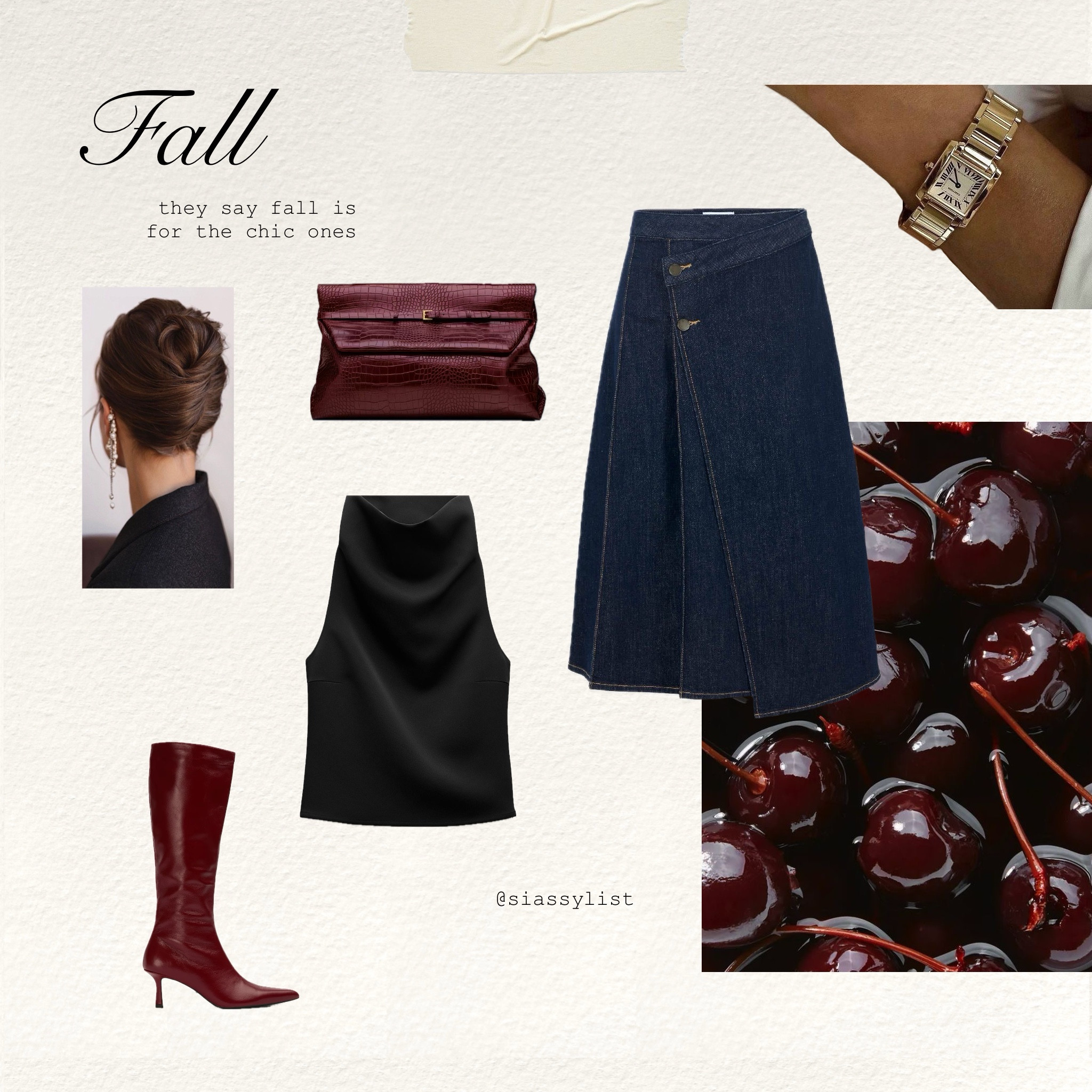 Chic and elegant fall outfit inspo - burgundy, black and denim, autumn outfits

#LTKU #LTKStyleTip #LTKCyberWeek