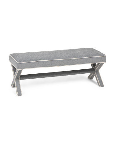 47x18x18 Oliana X Bench | TJ Maxx