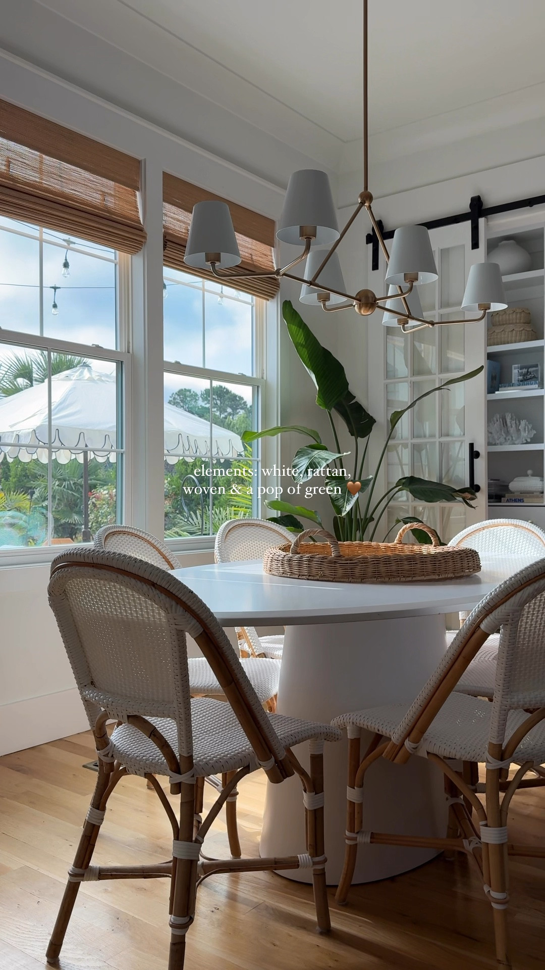 elements that give coastal: rattan, white, woven & always a pop of green (I especially love the bird of paradise plant) 💫 the whole breakfast nook set-up is completely kid friendly + washable, without compromising the look, which I appreciate 🤍

save for inspo 🫶🏼

#wayfair #wayfaircreator #wayfairfinds #breakfastnook #diningtable #diningarea #homedesign #kitcheninspiration #coastaldecor #coastalliving #diningchairs #serenaandlily 

#LTKHome #LTKStyleTip #LTKSaleAlert