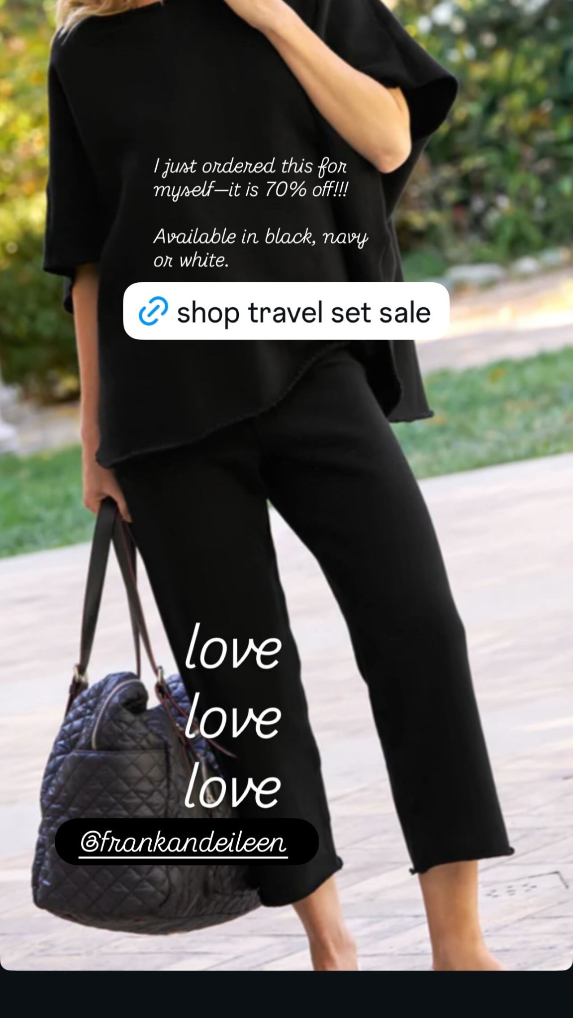 @frankandeileen makes the best travel sets! And they’re 70% off!!!

#LTKCyberWeek #LTKSaleAlert #LTKActive