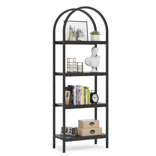 Owensby Steel Etagere Bookcase | Wayfair North America