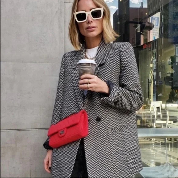 Anine Bing Fishbone Blazer | Poshmark