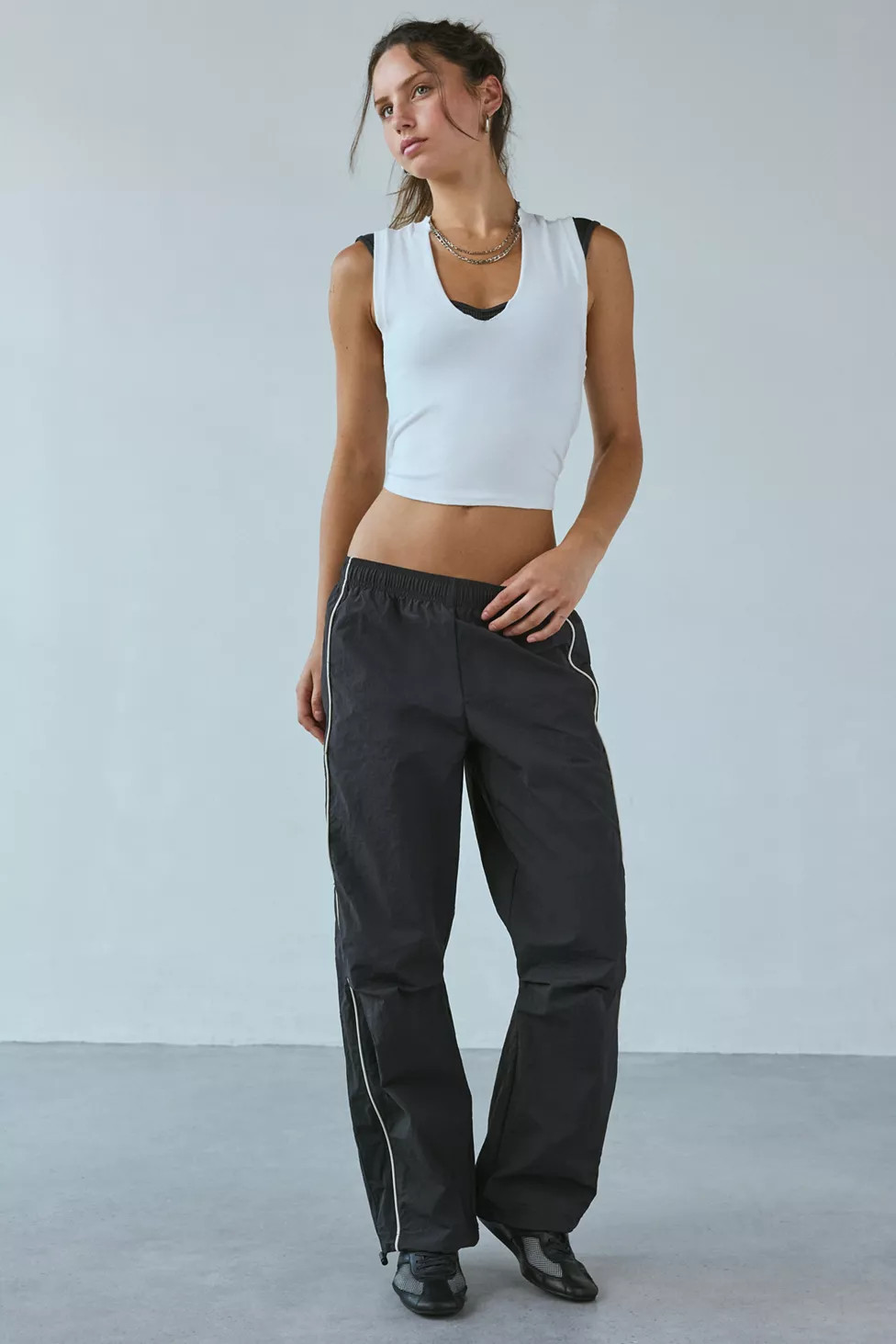 BDG Jess Nylon Track Pant | Urban Outfitters (US and RoW)