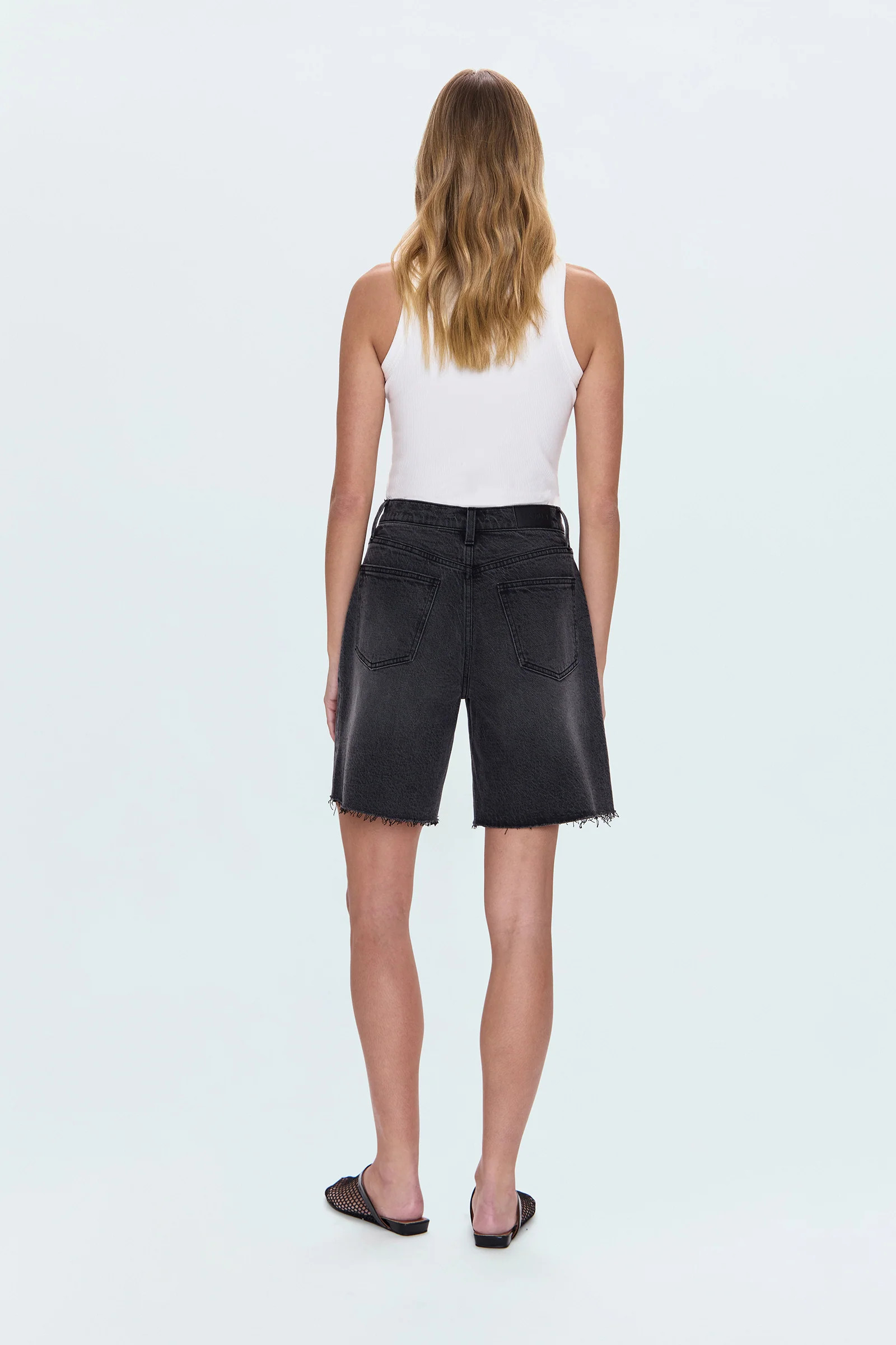 Kaylee High Rise Pinched Loose Short - After Hours | Pistola Denim