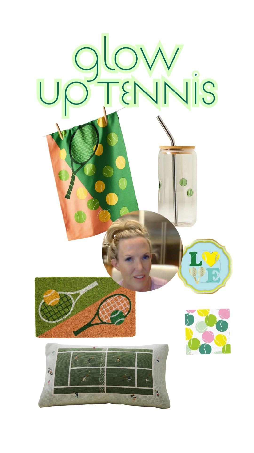 Check out these cool home items that are tennis themed! Love! 

#LTKHome #LTKActive #LTKGiftGuide