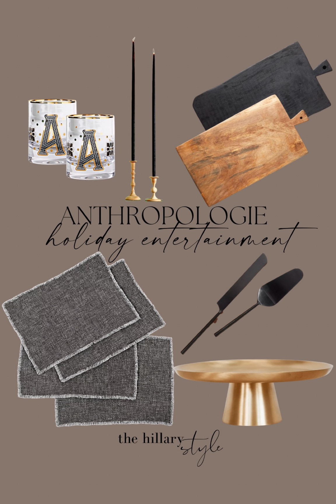 All of your Holiday Entertainment Essentials can be found at Anthropologie, for the hostess looking to entertain in style! 

Anthropologie, Anthropologie Home, Home Decor, Holiday Decor, Holiday Entertainment, Hosting, Black Accents, Black and Gold, Charcuterie Boards, Gold Accents, Monogram, Christmas Decor, Christmas Hosting

#LTKHoliday #LTKhome #LTKSeasonal