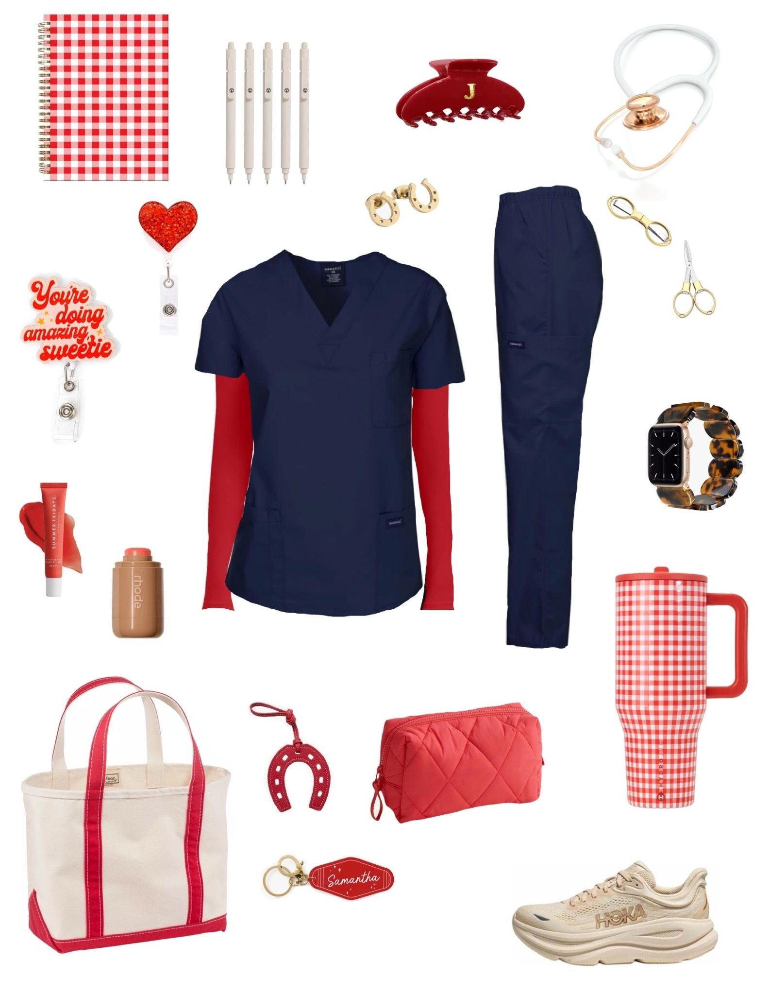 Red, White, and Navy Blues💙🩺

#LTKWorkwear #LTKdayinmylife #LTKSeasonal