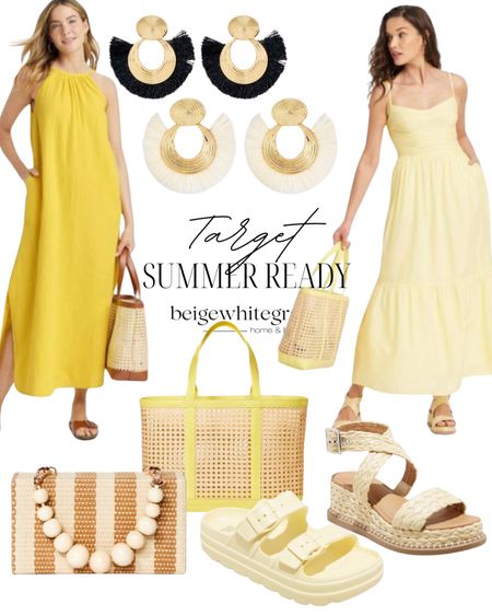 Summer ready with these beautiful shades of yellow!! Loving these cute summer dresses for any occasion and of course the accessories to go along with it 

#LTKFindsUnder100 #LTKStyleTip #LTKSwim