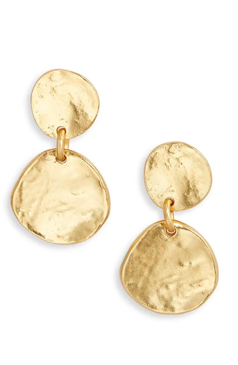 Karine Sultan Medallion Disc Drop Earrings | Nordstrom | Nordstrom