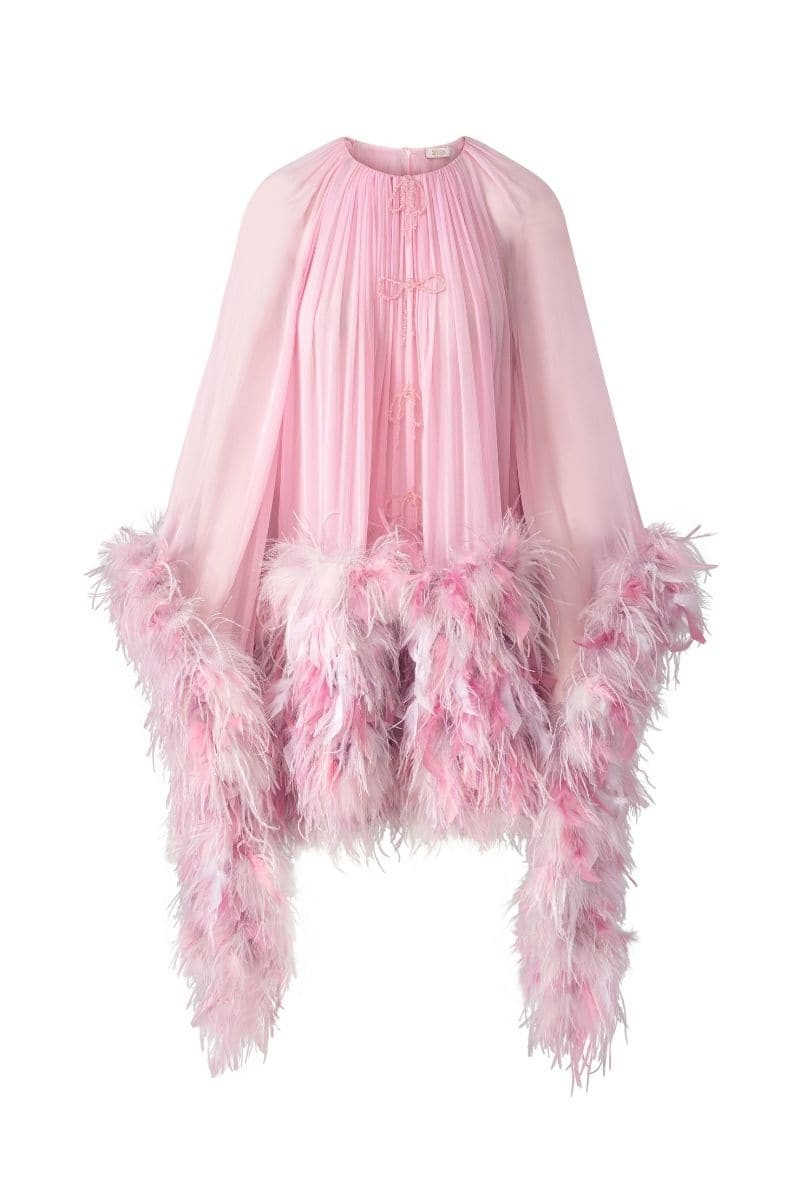 ANNIE CHIFFON FUNNEL MINI DRESS | 21Six | CULT MIA | CULT MIA UK LTD