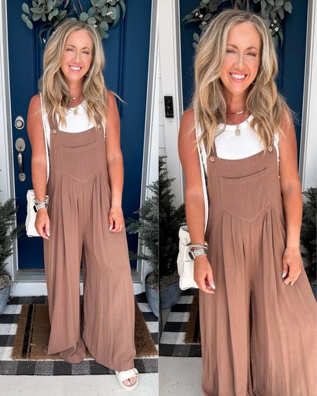 Free people lookalike overalls, everyday outfit size small, Amazon lookalike, Amazon spring outfit, Amazon mom outfit 

#LTKfindsunder50