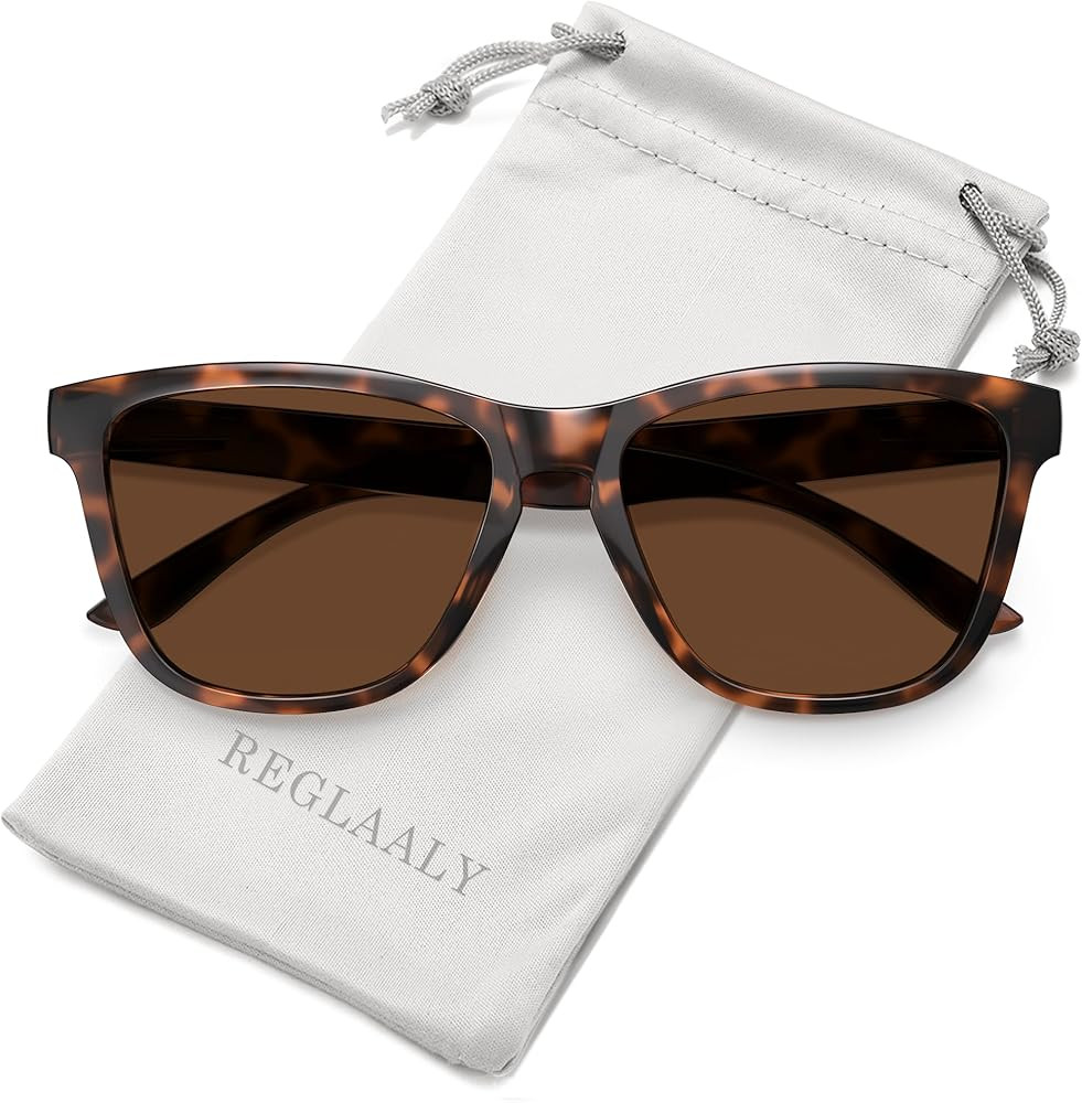 Polarized Sunglasses for Women Trendy Womens Sunglasses Classic Retro Designer Sun Glasses UV Pro... | Amazon (US)