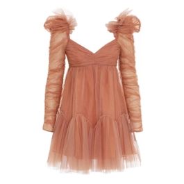 Tulle Ruched Mini Dress | ZIMMERMANN (APAC)