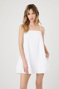 Poplin Cami Shift Mini Dress | Forever 21 (US)
