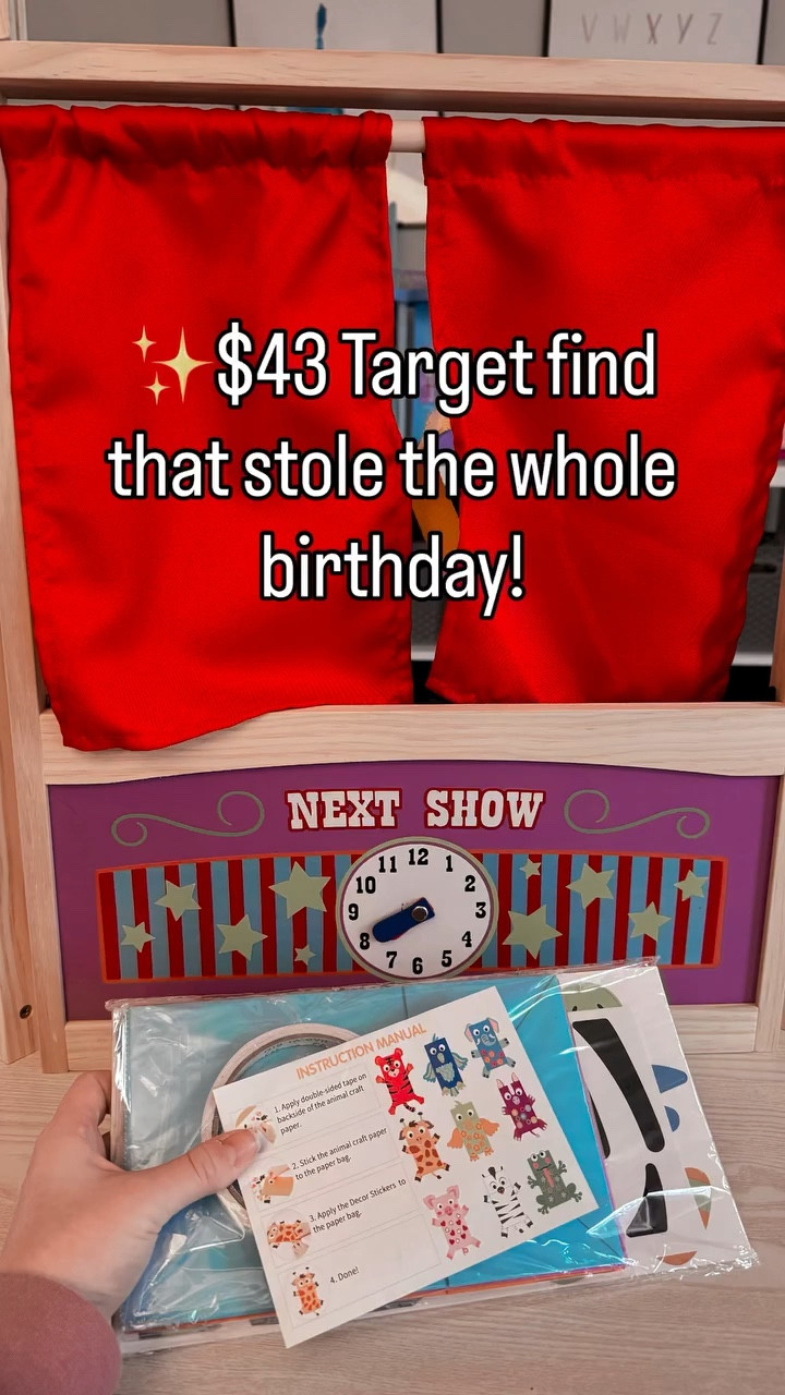 Not me sitting my front row to the 17th puppet show of the day 🎭🥹

This birthday gift has been on REPEAT! The best part, it pairs with make-your-own puppets so it’s not just an activity but also a craft! 

✔️Screen-free
✔️ Encourages imagination
✔️ Keeps them busy long enough for me to drink my coffee HOT 

This toy combo is GOLD and under $50! Makes the perfect birthday gift or indoor activity on a rainy or snowy day! 

✨Comment PUPPET and I’ll send you the links!