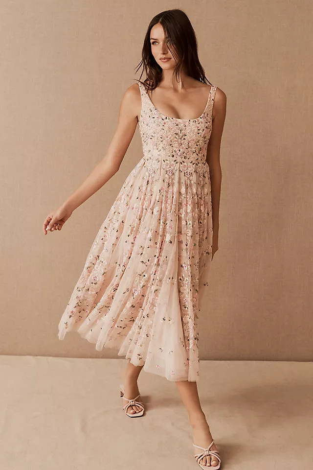 Needle & Thread Floret Ballerina Prom Dress | Anthropologie (US)