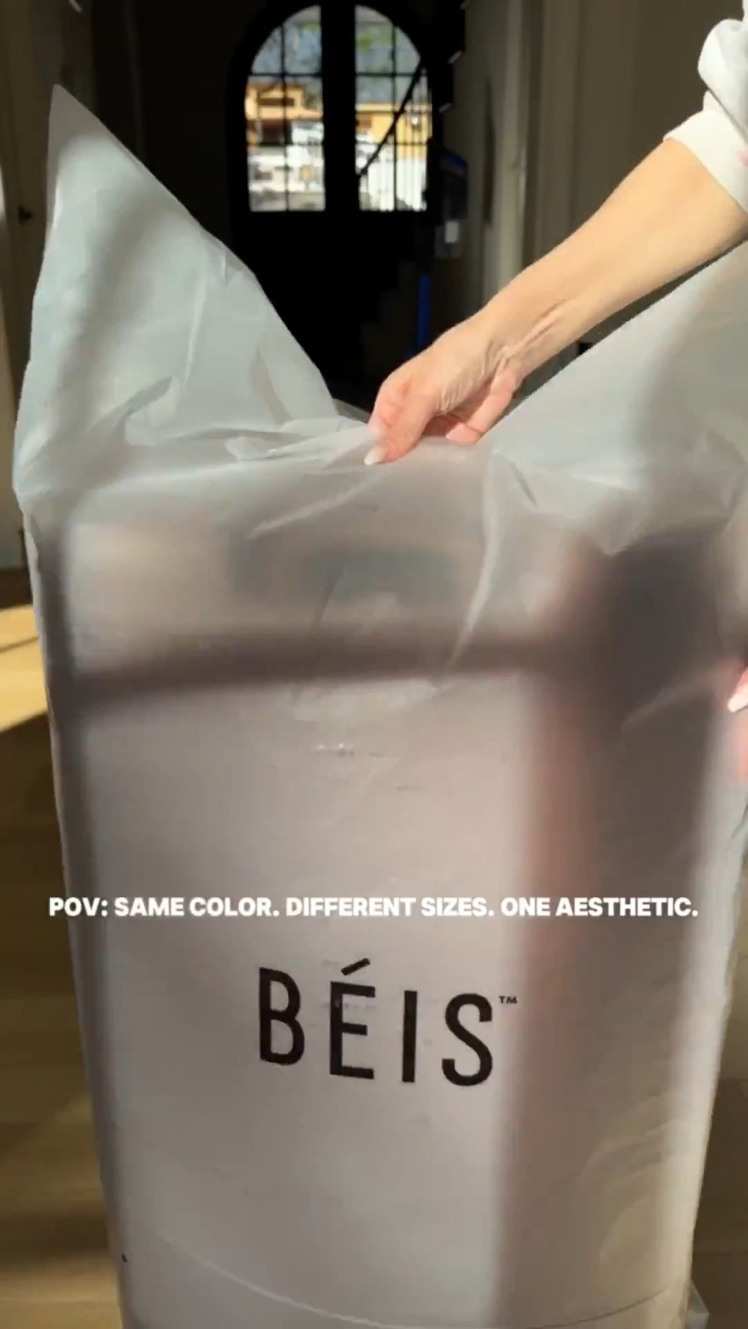 Obsessed with my BÉIS luggage + weekender!! Sleek, lightweight, and so functional. Perfect for carry-on flights, weekend trips, or mom-on-the-go life. 

#LTKTravel #LTKOver40 #LTKU