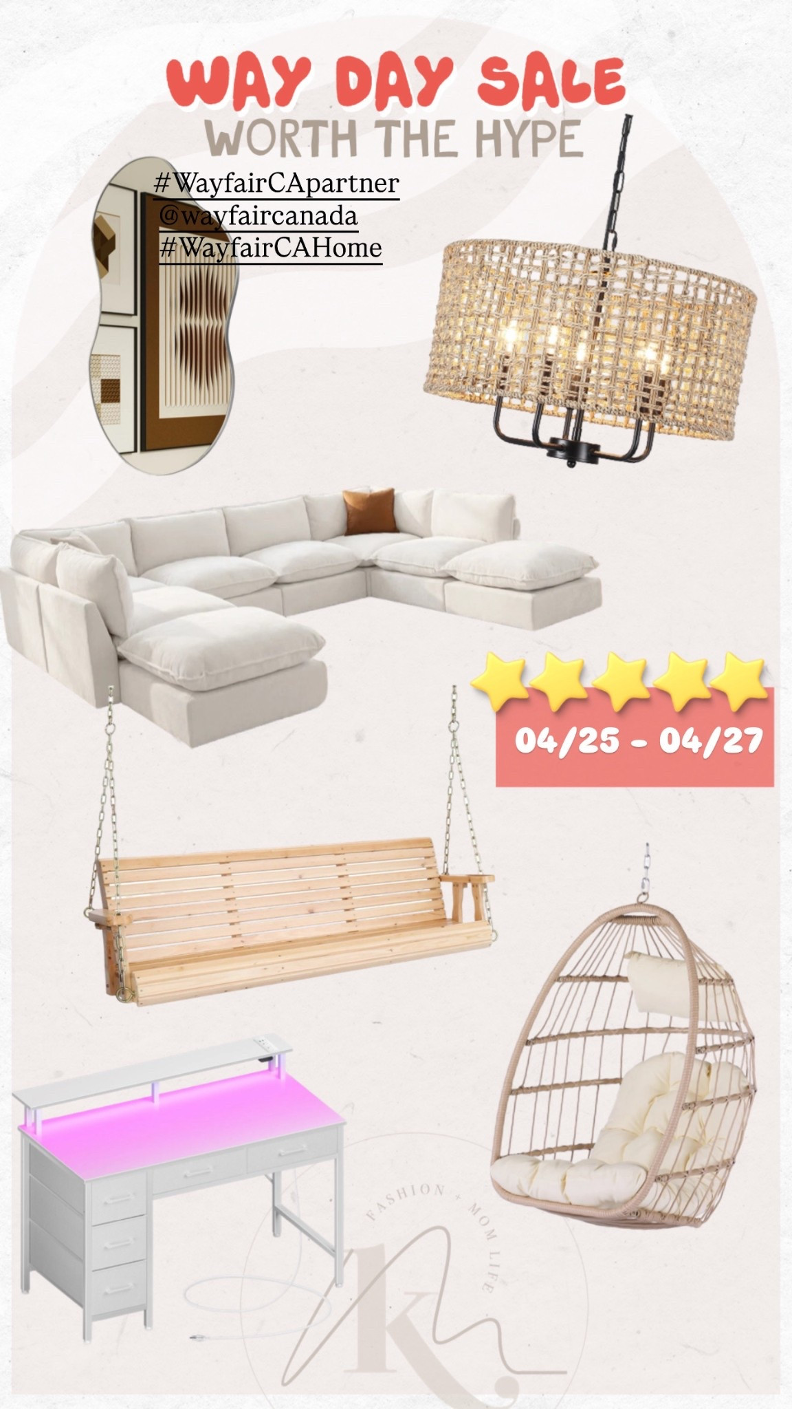 The @wayfaircanada WAY DAY SALE is on from now through 27th!! Sale items are up to 80% off - don’t miss out on my fav Wayfair Canada items currently on sale!! #WayfairCApartner#WayfairCAHome

#LTKhome #LTKcanada #LTKsale