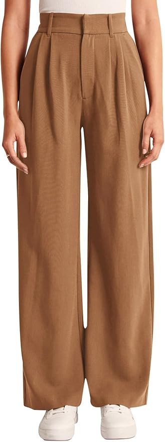 NIMIN High Waisted Work Pants for Women Business Casual Outfits 2024 Office Dress Pants Trousers ... | Amazon (US)