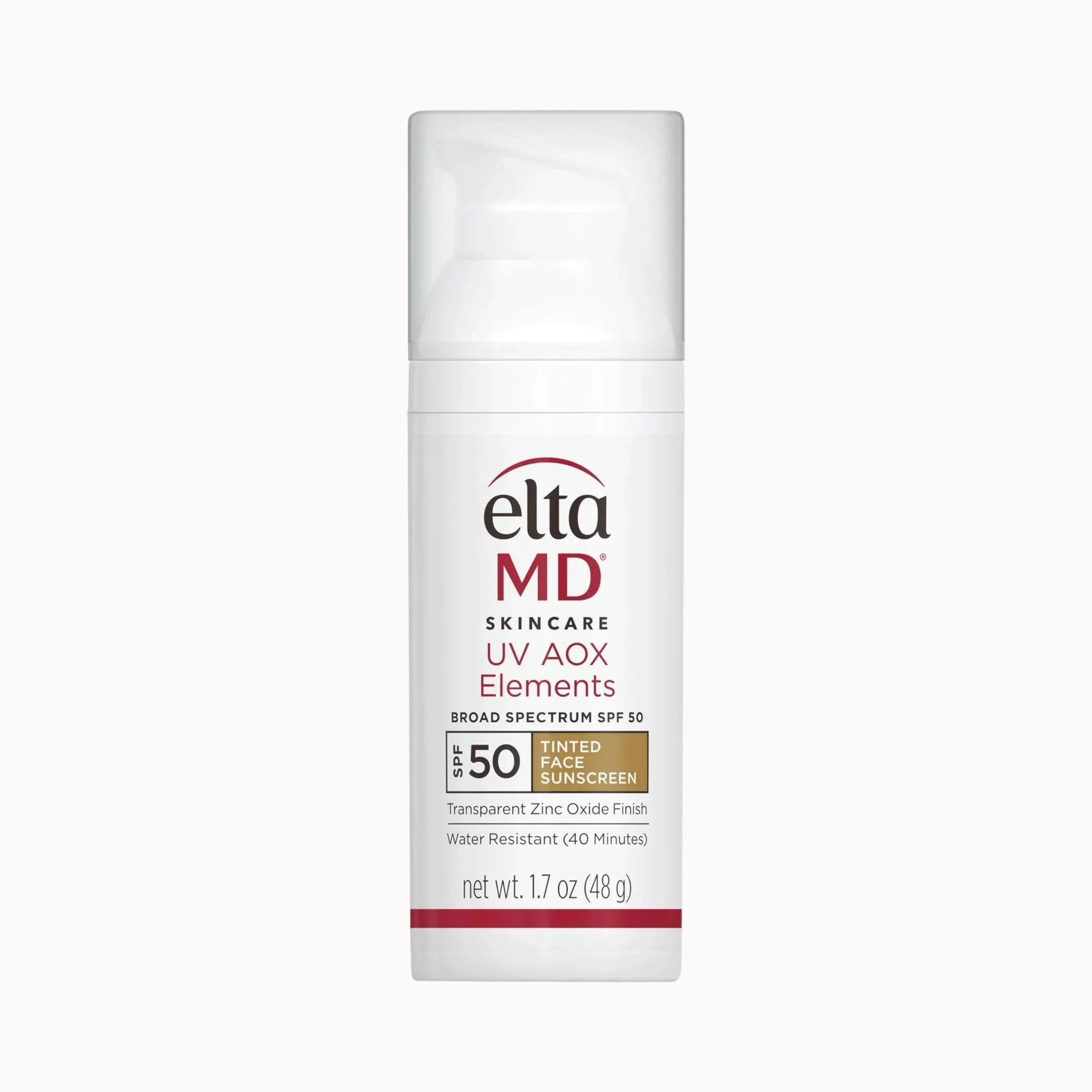 EltaMD UV AOX Elements Broad-Spectrum SPF 50 Tinted 1.7oz/50ml | Shop Simon