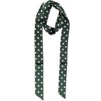 2M Super Long Women's Skinny Scarf Satin Slim Ribbon Thin Fashion Faux Silk Ladies Scarves | Emerald | Etsy (UK)