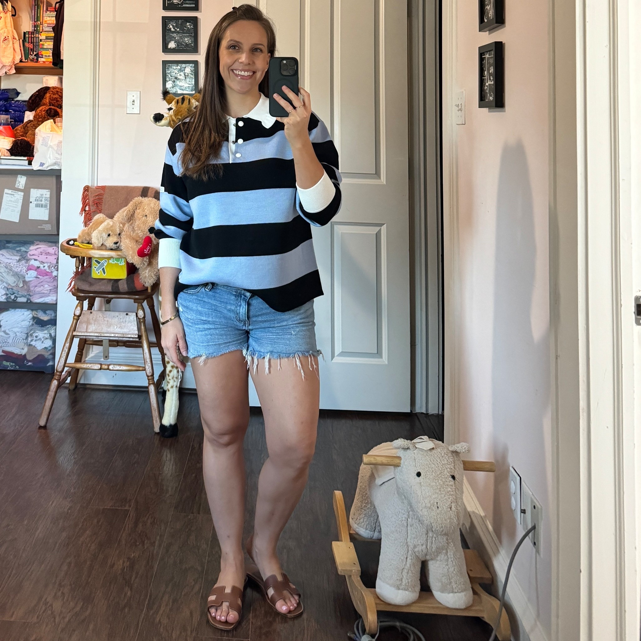 Similar style sweater pullover styles. I’m pairing with shorts because it’s still hot here, but these would be so good with jeans. Wearing a size 0  

#LTKPetite #LTKStyleTip #LTKBump