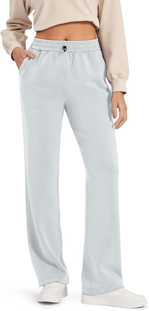 G4Free Smoofit Modal Soft Wide Leg Sweatpants Yoga Pants with Pockets Drawcord Casual Lounge Pant... | Amazon (US)