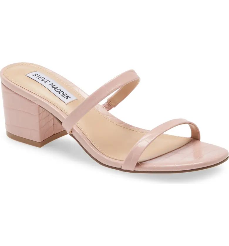 Issy Block Heel Slide Sandal | Nordstrom