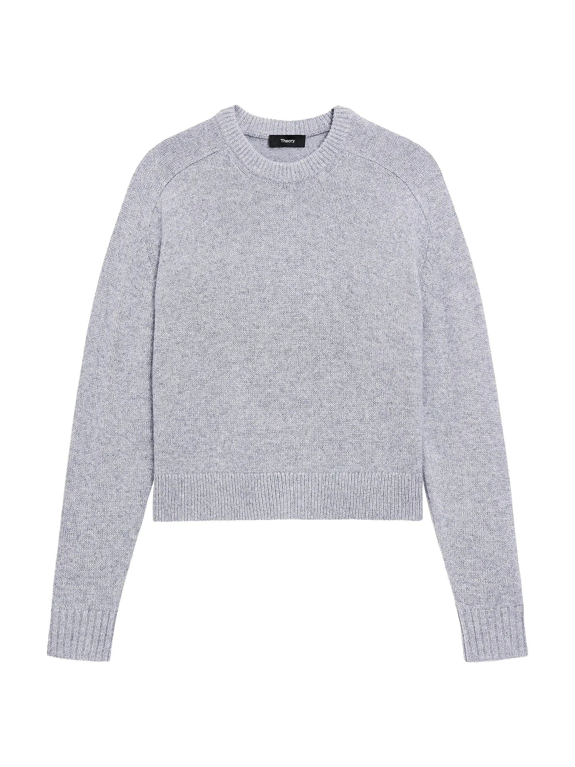 Theory Cashmere Crop Sweater | Saks Fifth Avenue | Saks Fifth Avenue