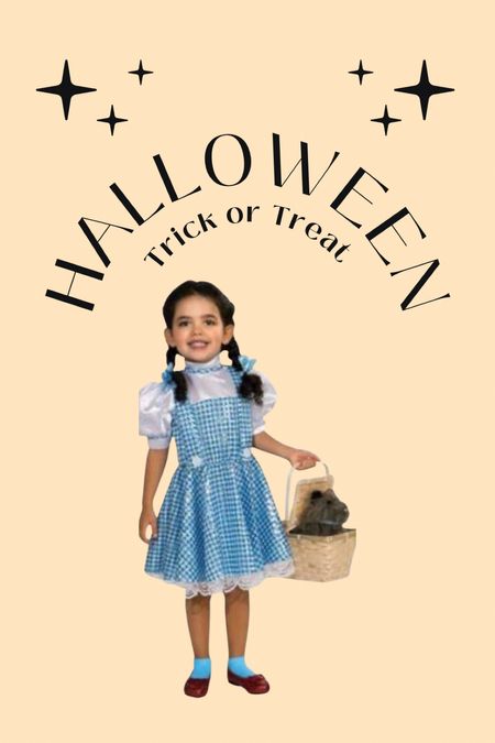Halloween. 
Wizard of Oz Halloween costume. 
Kids Halloween costume.



#LTKsalealert #LTKkids #LTKHalloween