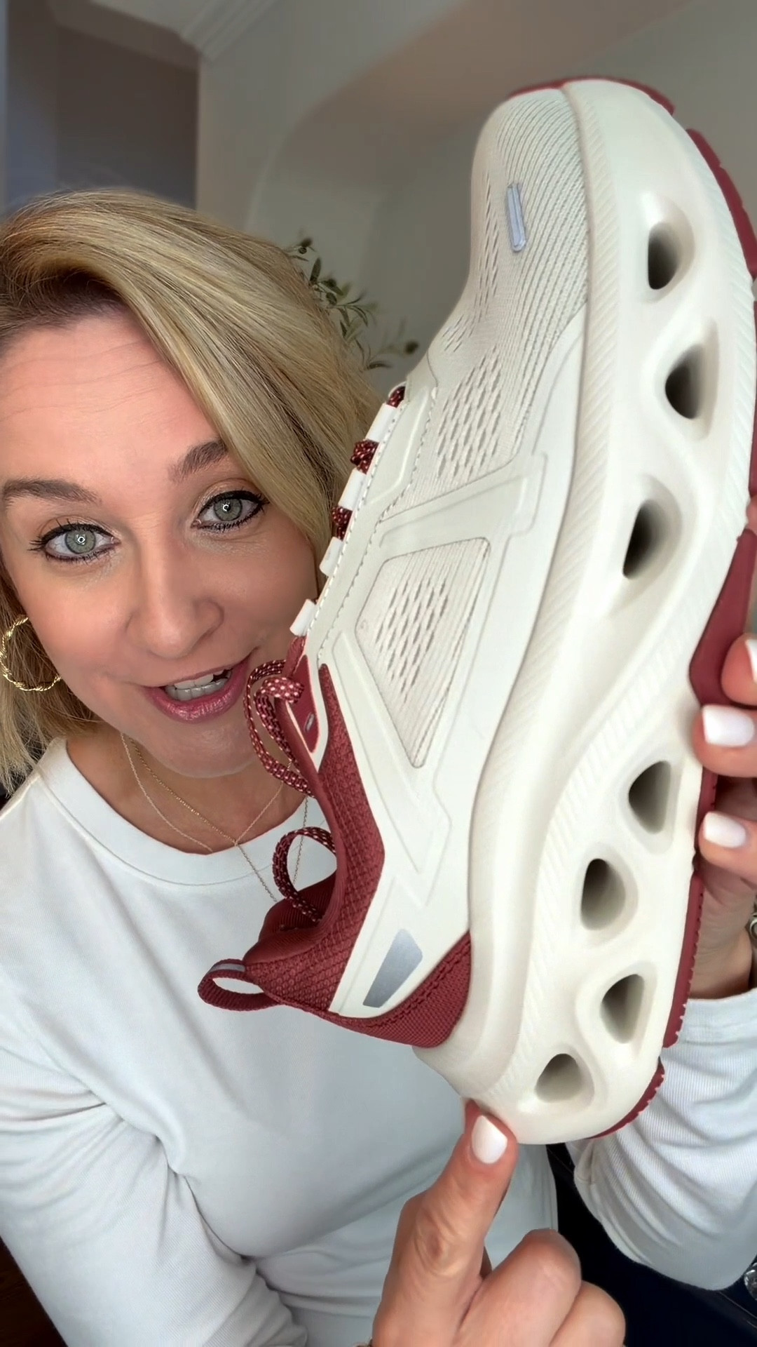 I LOVE a good look for less! The Designer brand of this style are $170..mine are $59! That means I can own several colors 😂 

Comfortable for all day wear ✅ 
Running ✅ 
Chasing kids ✅
Long walks through Target ✅

#LTKFindsUnder100 #LTKShoeCrush #LTKOver40