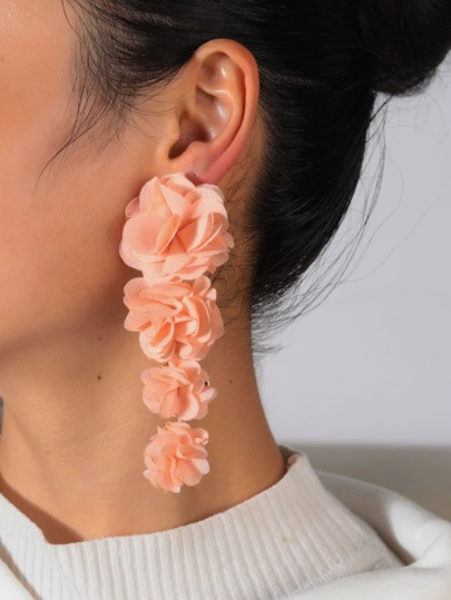 Flower Drop Earrings | SHEIN
