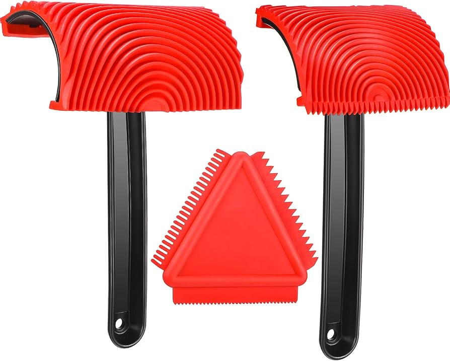 Set of 3 Wood Graining Painting Tool Wood Graining Set Graining Tool Set DIY Grain Painting Tool ... | Amazon (US)