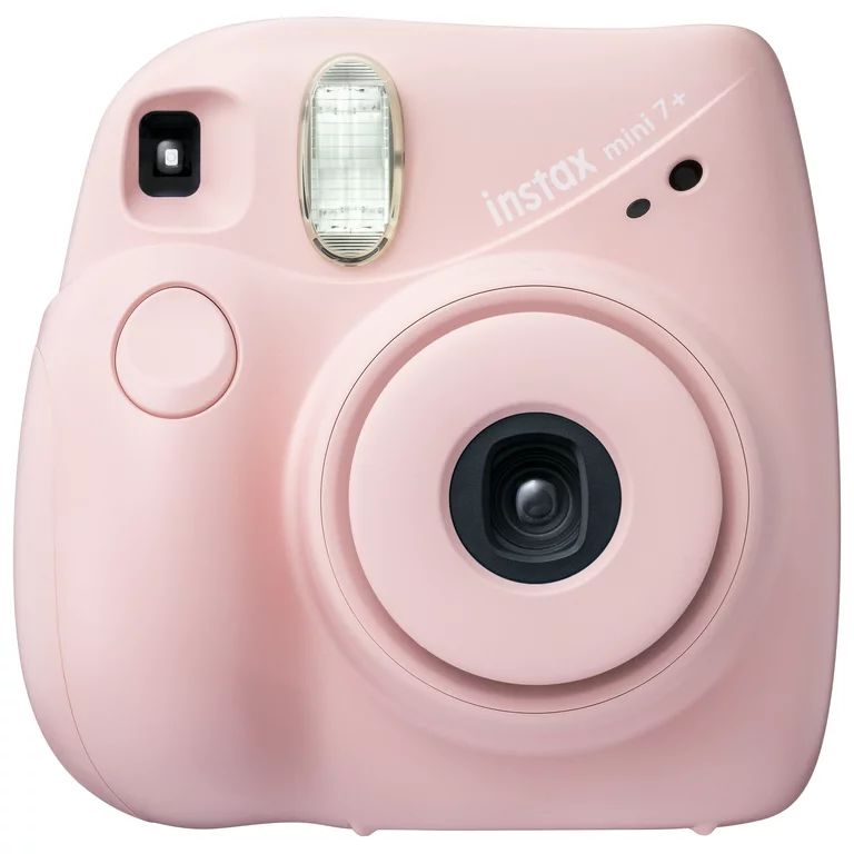 Fujifilm INSTAX Mini 7+ Bundle (10-Pack Film, Album, Camera Case, Stickers), Light Pink, Brand Ne... | Walmart (US)