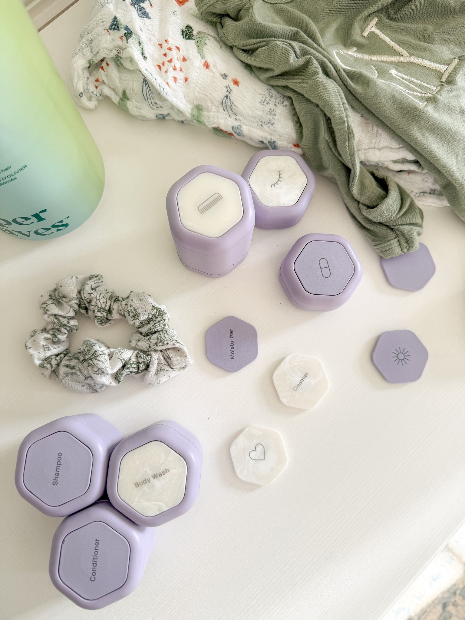 Cute, magnetic, modular travel containers? Love. I have the lavender color and added more tile labels for versatility!! 

#LTKmomlife #LTKTravel #LTKselfcare