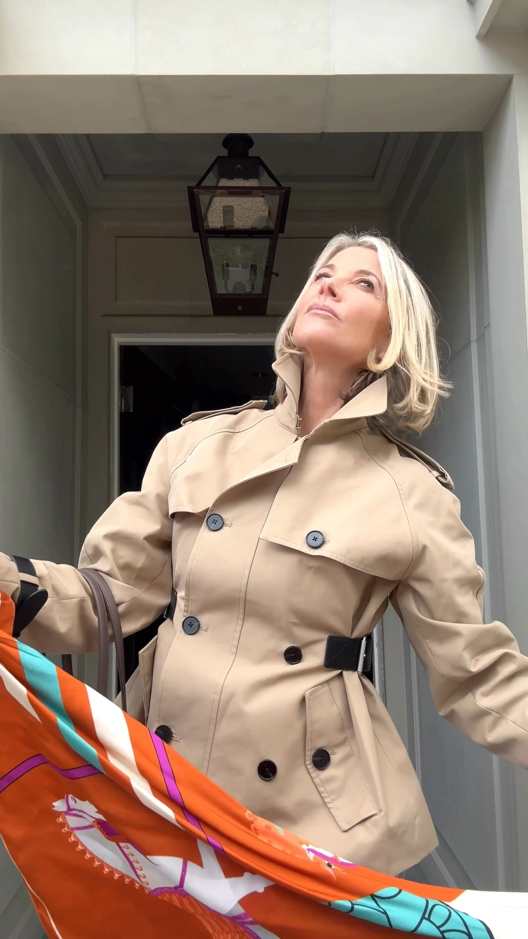 Cropped Trench at a wonderful price! ☔ if you are Petit, this is a great option for a trenchcoat. if you love the Hermes scarfs another great option and a great price for this silk scarf.

#LTKPetite #LTKOver40 #LTKSeasonal