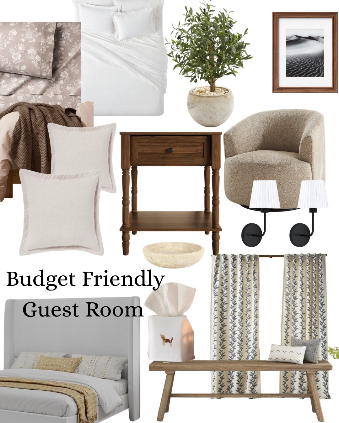 Guest Room on a Budget 

#LTKTravel #LTKHome #LTKSpringSale