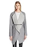 Joie Women's Callabrushed Double Face Wool, Heather Grey/Light Heather Grey, Large | Amazon (US)