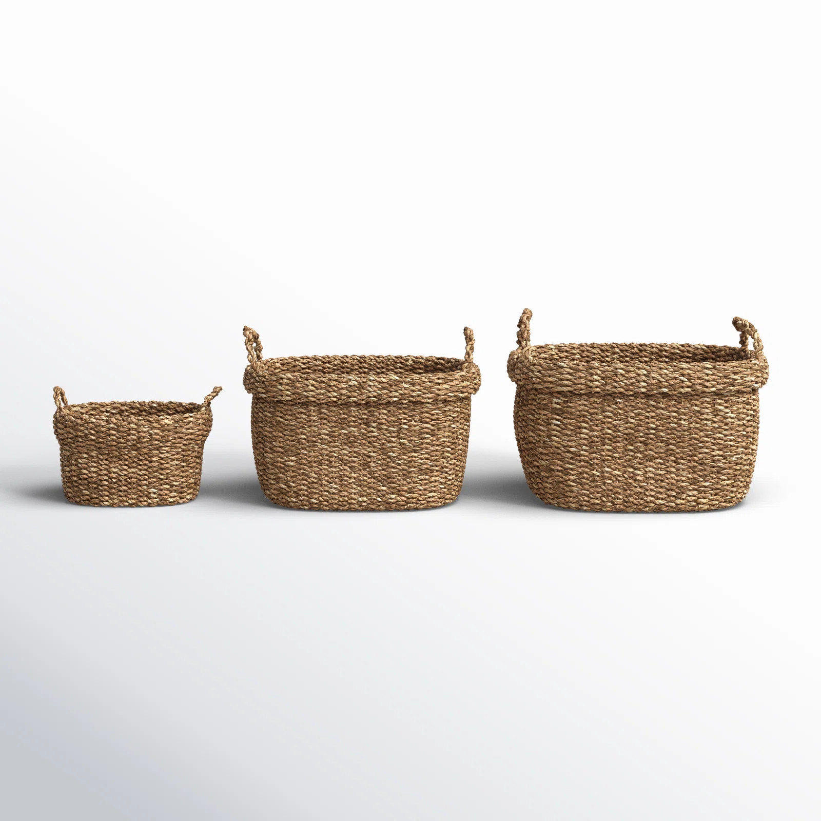 Charton 3 Piece Seagrass Basket SetByBirch Lane™4.8Rated 4.8 out of 5 stars.216 Reviews | Wayfair North America