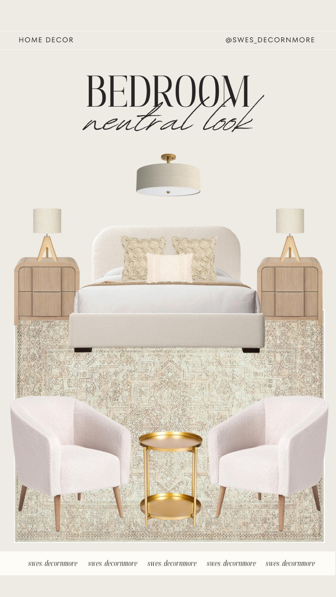 This neutral bedroom look give fresh and clean vibes for summer! 

#LTKSeasonal #LTKHome #LTKStyleTip