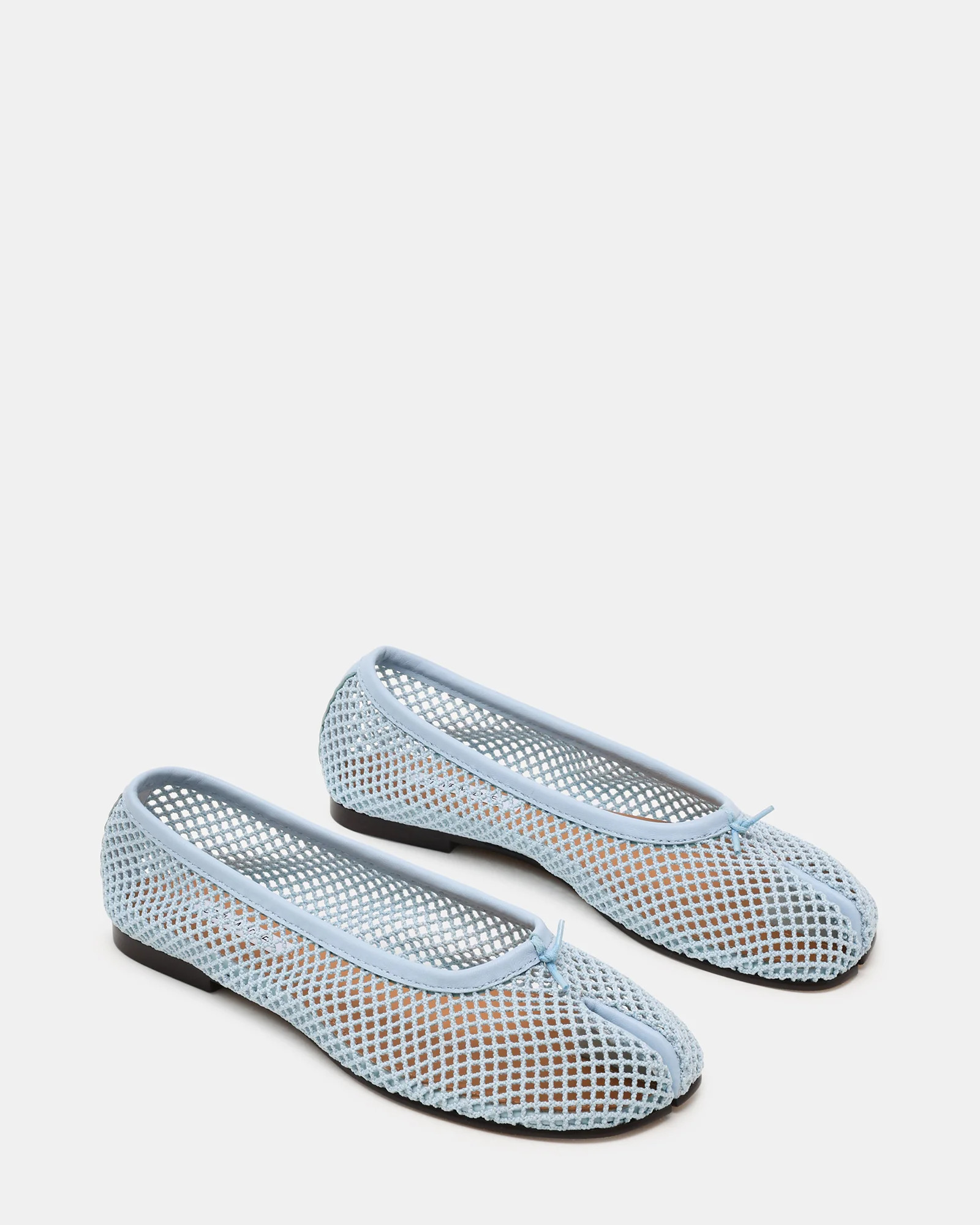CALICO Light Blue Split Toe Tabi Women's Mesh Ballet Flat | Steve Madden (US)