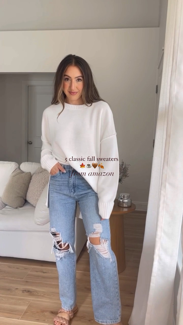5 essential Amazon sweaters 🍁🤎☕️🍂

#LTKfindsunder50 #LTKSeasonal #LTKHalloween