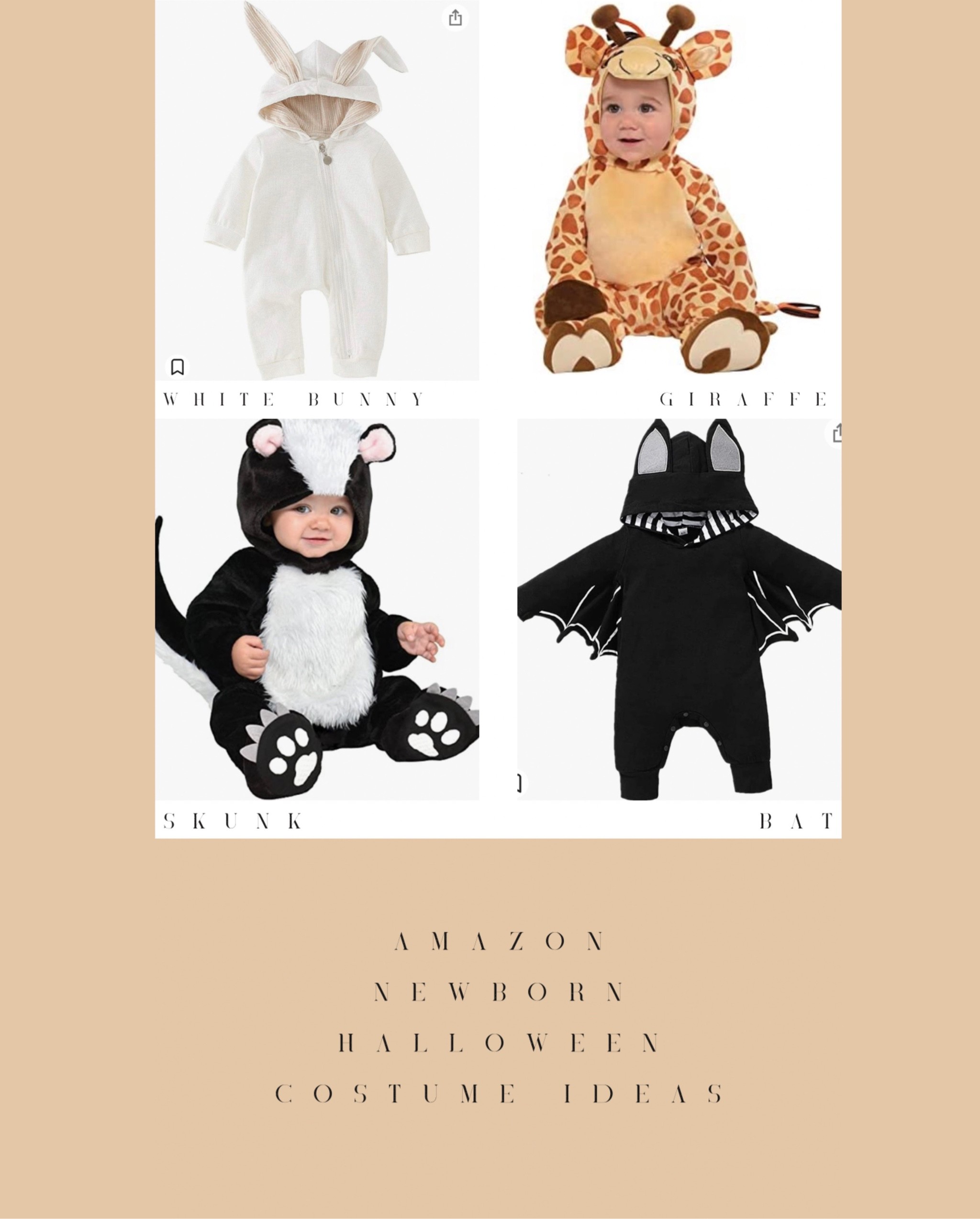 Amazon newborn (animal) Halloween costume ideas!

#LTKHalloween #LTKbaby #LTKunder100